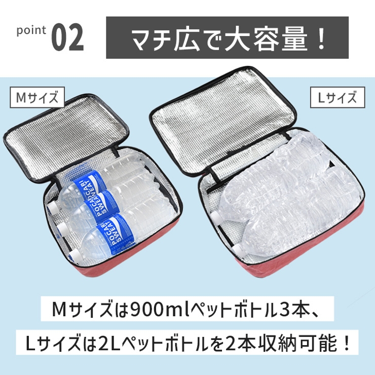 保冷バッグ ランチバッグ バッグインバッグ[品番：JOKW0017356