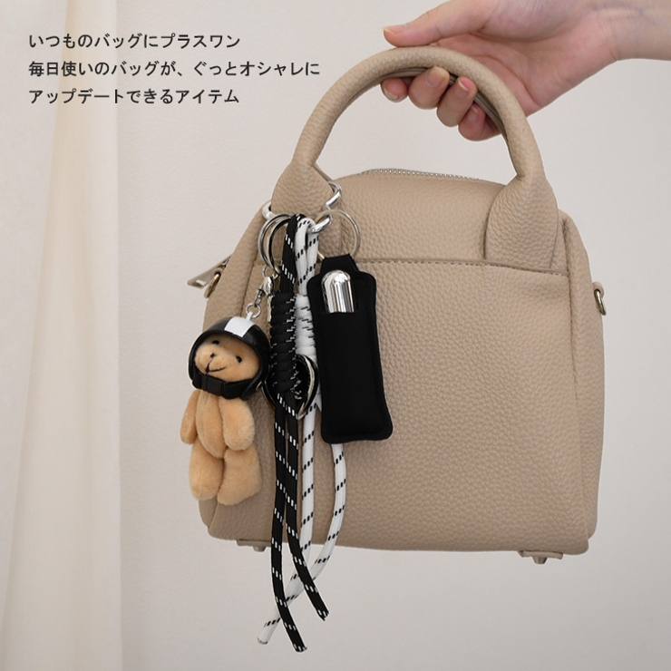 バッグチャーム リップケース パラコードストラップ | REAL STYLE | 詳細画像4 