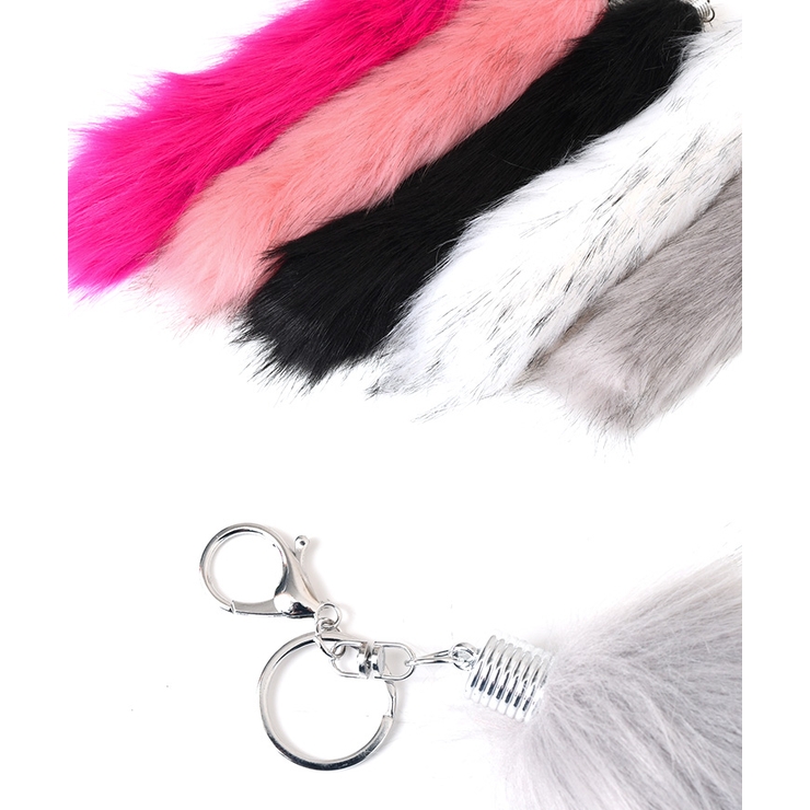 しっぽキーホルダー フェイクファー チャーム | REAL STYLE | 詳細画像9 