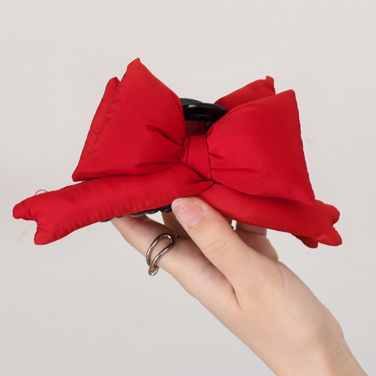 ヘアクリップ 大きめ リボン | REAL STYLE | 詳細画像9 