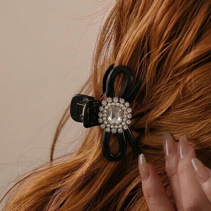 ヘアクリップ リボン 小さめ | REAL STYLE | 詳細画像6 