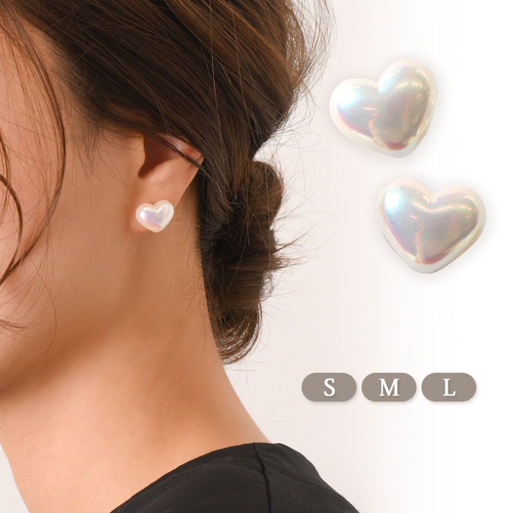 ピアス レディース ハート[品番：JOKW0013548]｜REAL STYLE