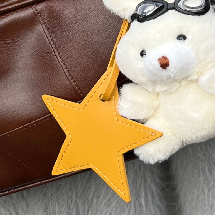 イエロー | ストラップ キーホルダー バッグチャーム | REAL STYLE