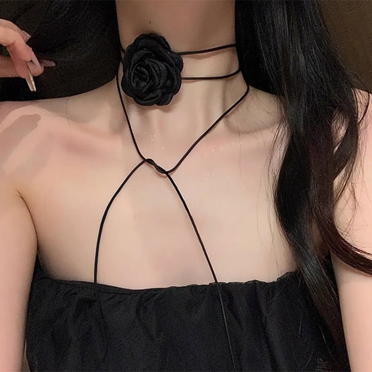 チョーカー ローズ モチーフ[品番：JOKW0016404]｜REAL STYLE（リアル