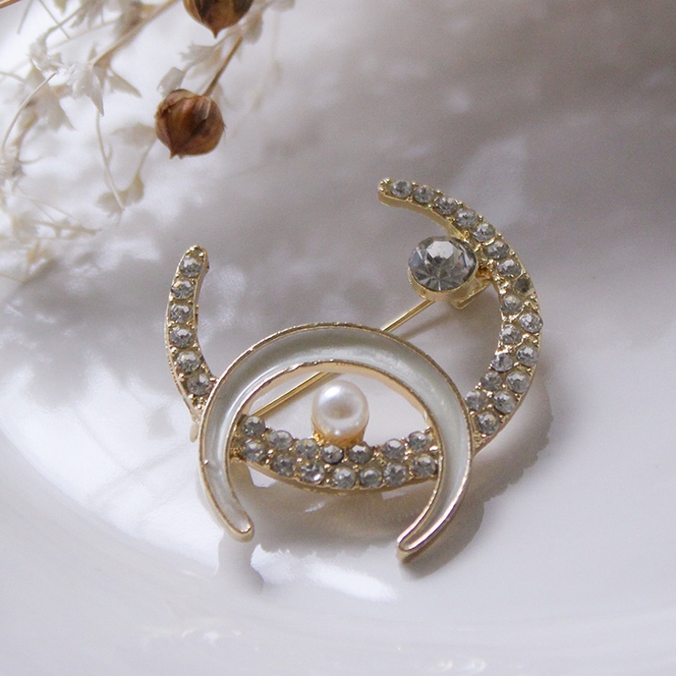 ゴールド | ブローチ ピン パール | REAL STYLE