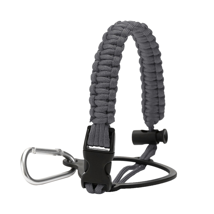 チャコール | ペットボトルホルダー ハンドストラップ 紐 | REAL STYLE