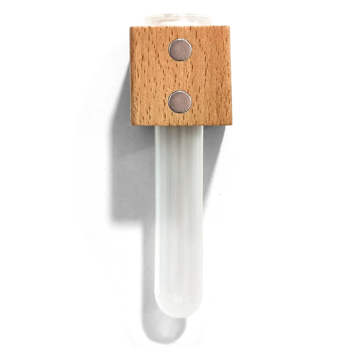 ライトブラウン | 一輪挿し 壁掛け マグネット式 | REAL STYLE