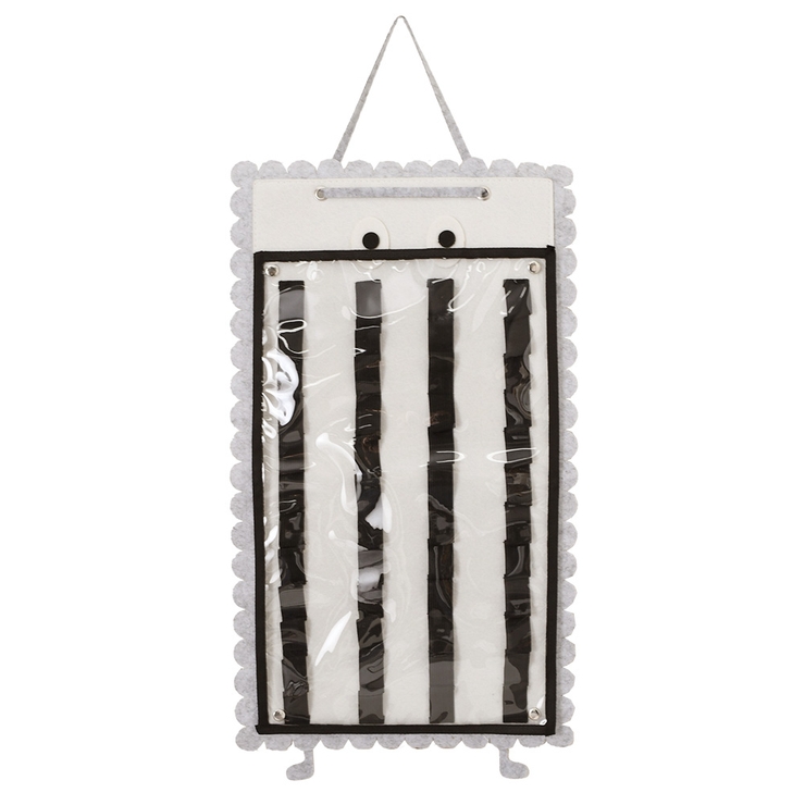 ホワイト | ウォールポケット 透明 ミニカー | REAL STYLE