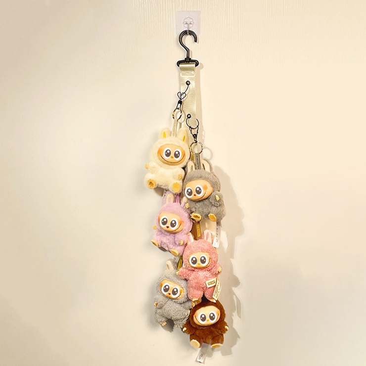 ホワイト | ぬいぐるみ 収納 ウォールポケット | REAL STYLE