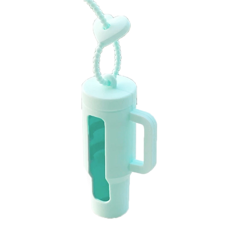 ミントブルー | リップケース キーホルダー ストラップ | REAL STYLE