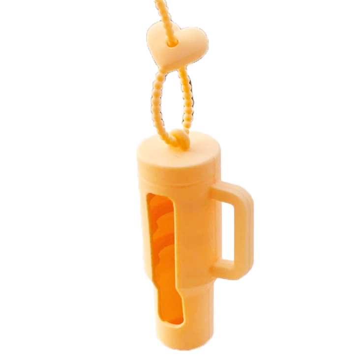 イエロー | リップケース キーホルダー ストラップ | REAL STYLE