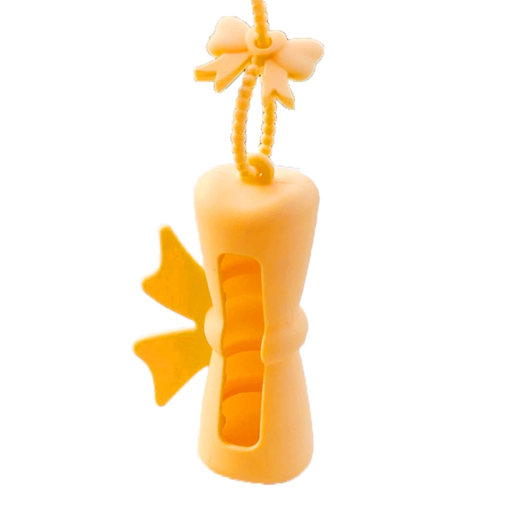 イエロー | リップケース キーホルダー ストラップ | REAL STYLE