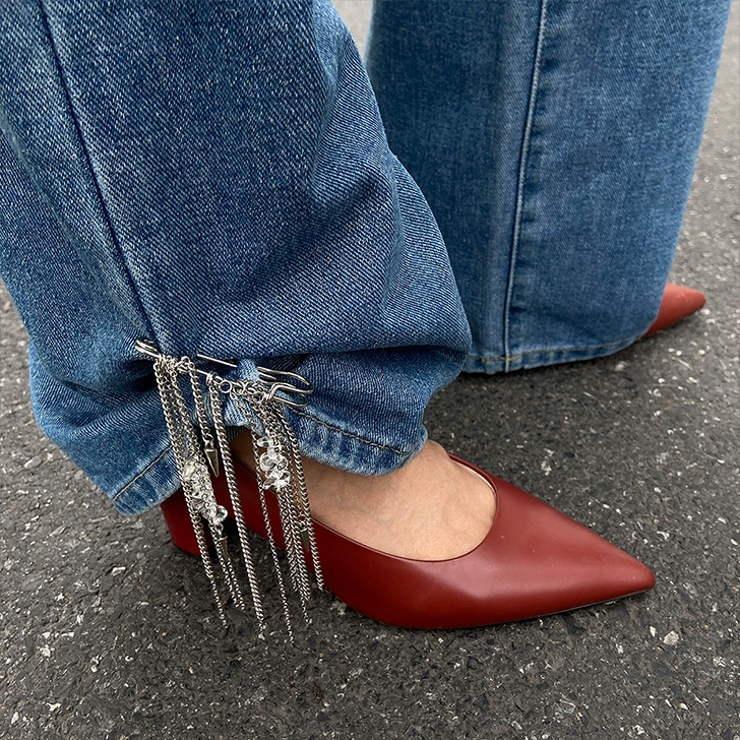 シルバーA | アンクレット アクセサリー 裾飾り | REAL STYLE