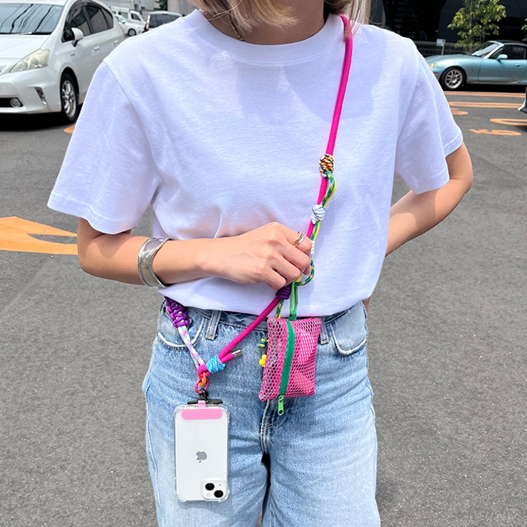 ホットピンク | ショルダーストラップ バッグ 付け替え | REAL STYLE
