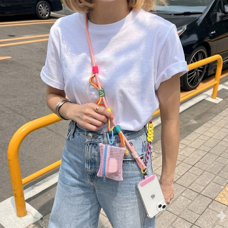 ベビーピンク | ショルダーストラップ バッグ 付け替え | REAL STYLE