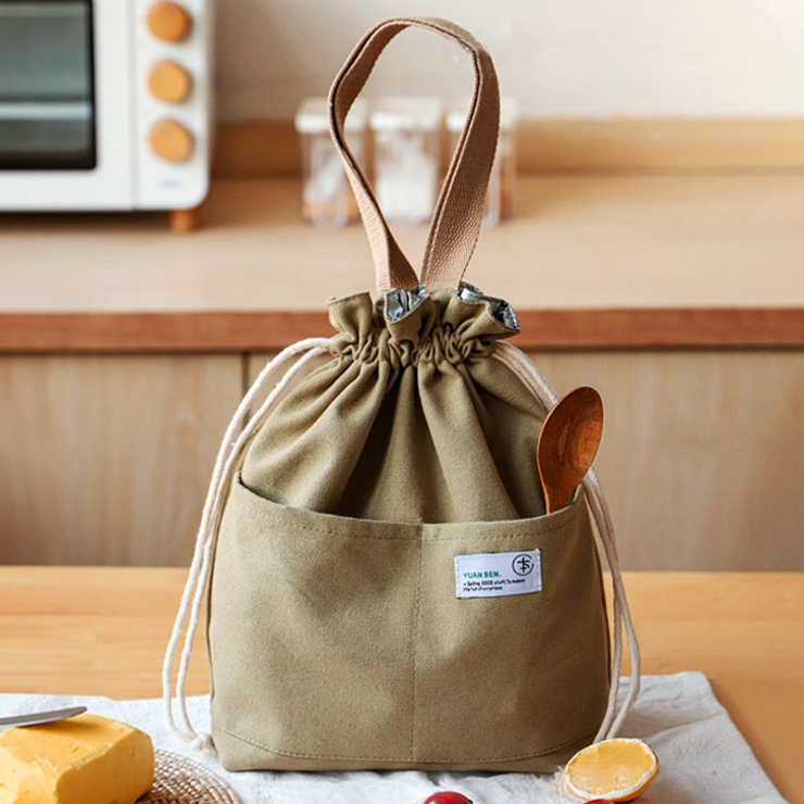 カーキベージュ | ランチトート 保冷 保温 | REAL STYLE