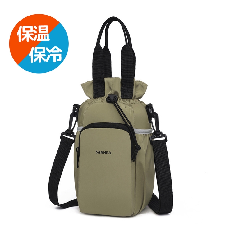 オリーブグリーン | ペットボトルホルダー 保冷 2本 | REAL STYLE