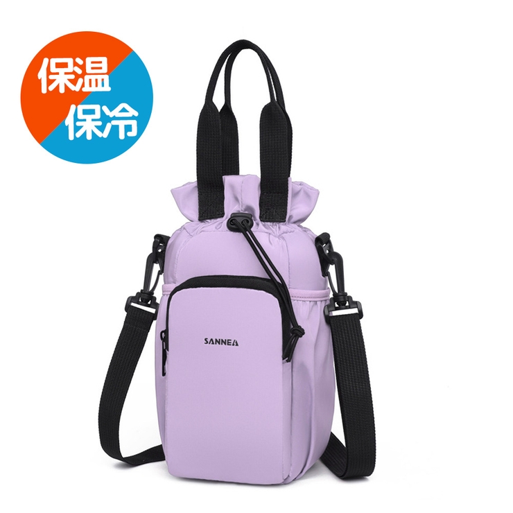 パープル | ペットボトルホルダー 保冷 2本 | REAL STYLE