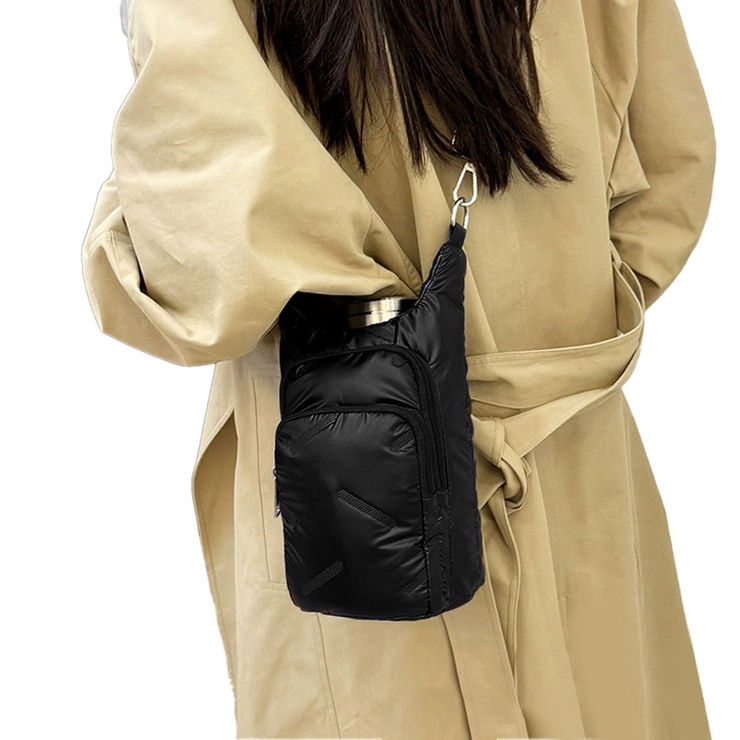 ブラック | ペットボトルホルダー 2本 入る | REAL STYLE