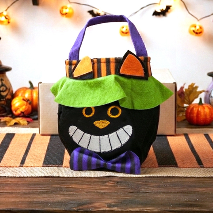 黒猫 | ハロウィン バッグ 手提げ | REAL STYLE