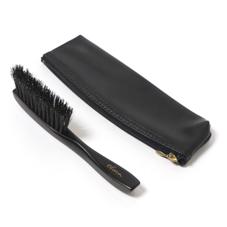 ブラック | 洋服ブラシ コンパクト 収納 | REAL STYLE