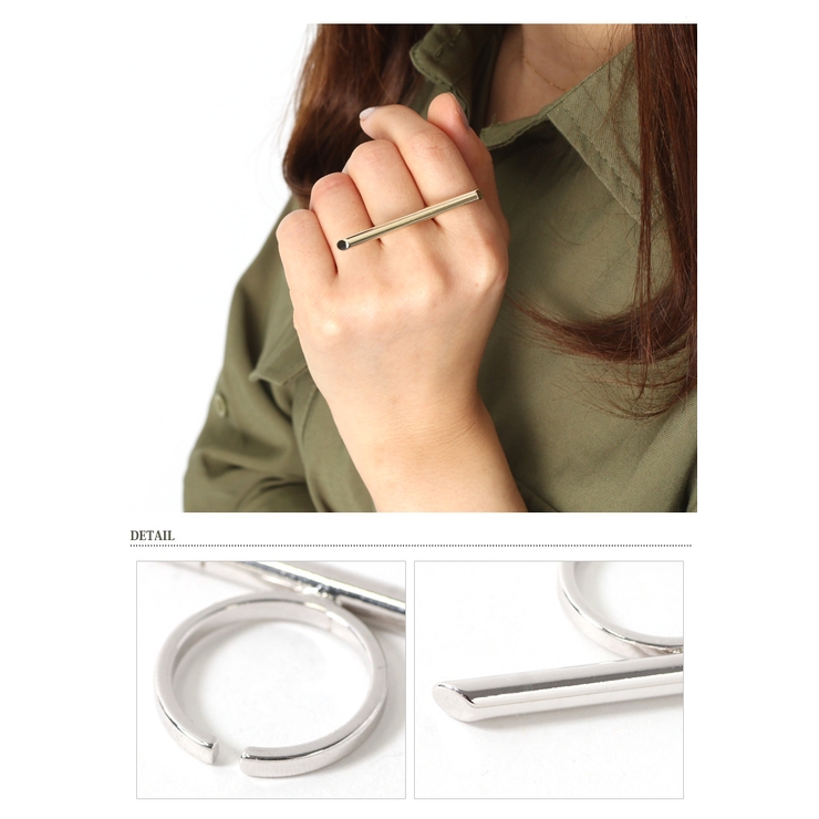 バーデザインリング 指輪 ring[品番：JOKW0005036]｜REAL STYLE