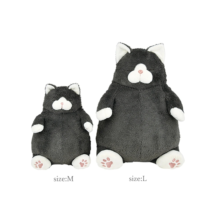 ねこ肯定感 抱きまくらMサイズ【くろねこ】 | LUDIC PARK | 詳細画像5 