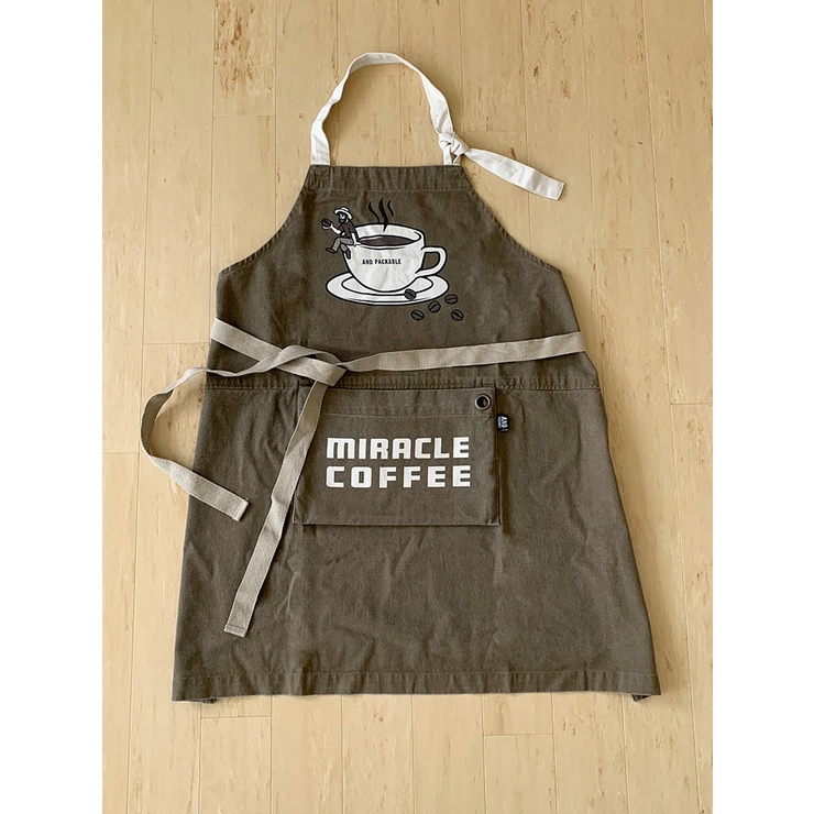 パッカブルエプロン【コーヒーオジサン】 | LUDIC PARK | 詳細画像2 