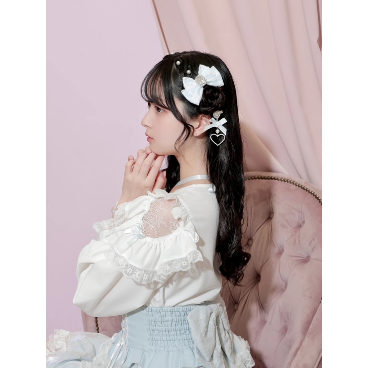 リボンヘアクリップ4点セット | NOEMIE | 詳細画像2 