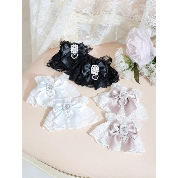 ハートチャームリボンカフス | NOEMIE | 詳細画像1 