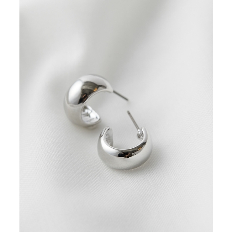 SILVER | 【CIAOPANIC TYPY】lilボリュームminiリングピアス | PAL GROUP OUTLET