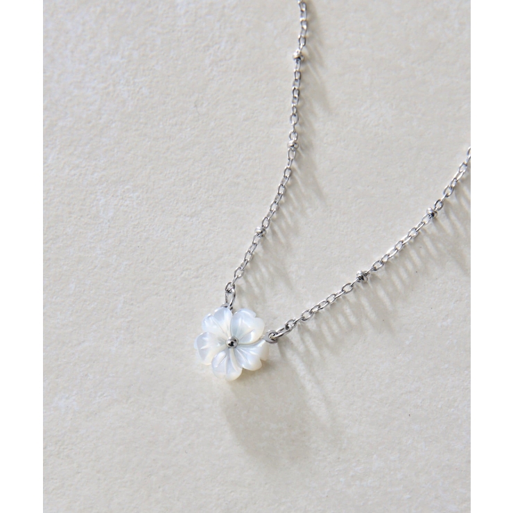【ear PAPILLONNER】SUシェルフラワーネックレス | PAL GROUP OUTLET | 詳細画像9 