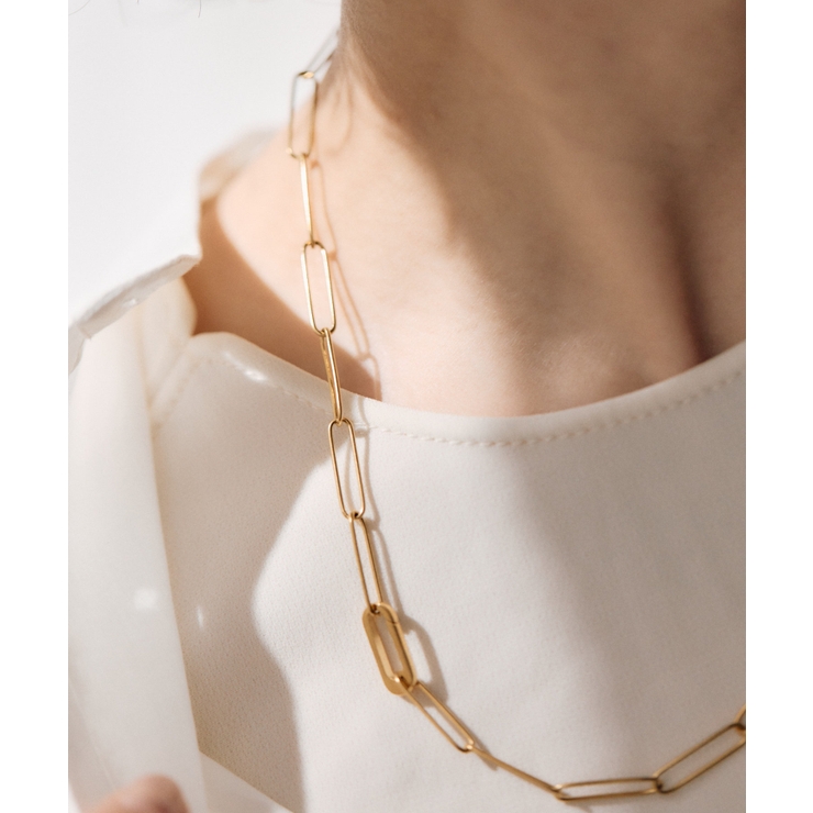 【ear PAPILLONNER】SU細長チェーンネックレス | PAL GROUP OUTLET | 詳細画像11 