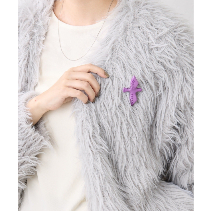 【ear PAPILLONNER】はばたく鳥ブローチ | PAL GROUP OUTLET | 詳細画像8 