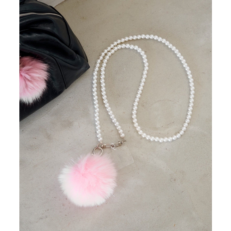 【Kastane】ファーチャーム&パールショルダーSET | PAL GROUP OUTLET | 詳細画像10 