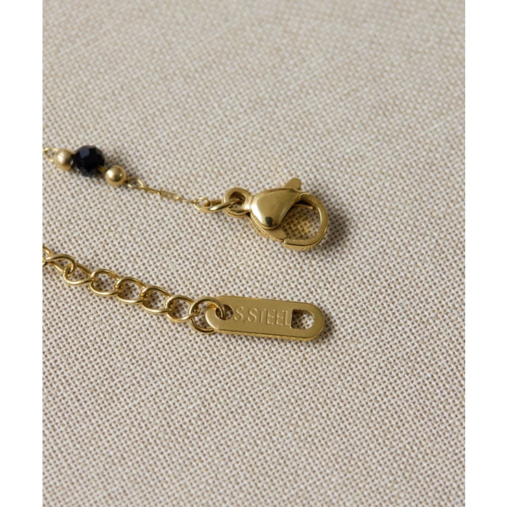 【ear PAPILLONNER】SUブラウンストーンブレスレット | PAL GROUP OUTLET | 詳細画像3 