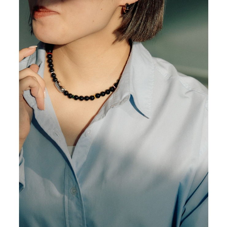 ear PAPILLONNER】POPパールマグネットネックレス[品番：PALW0008274