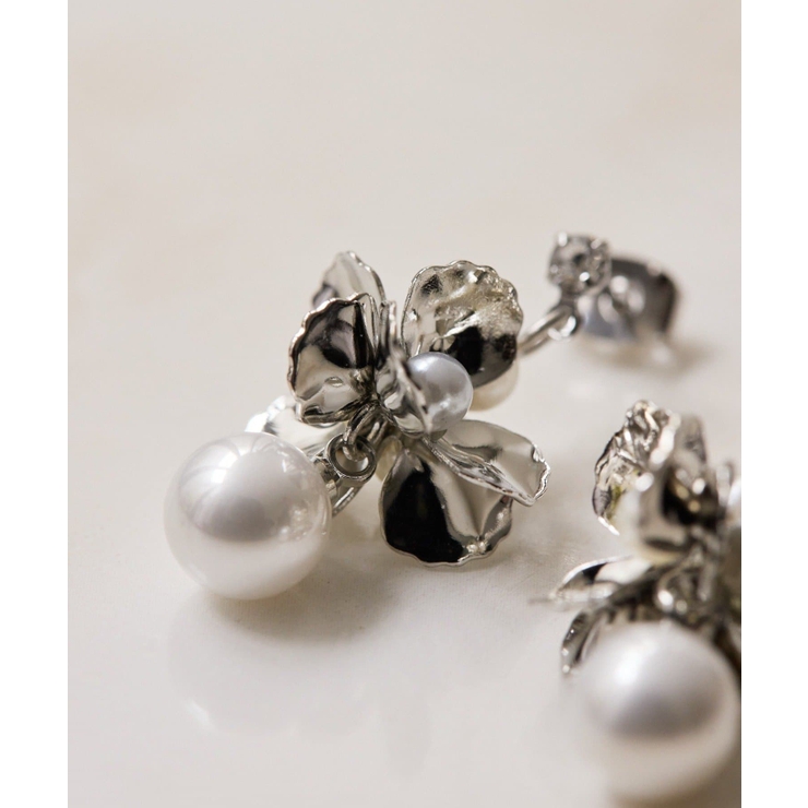 【ear PAPILLONNER】ポンポンフラワーピアス | PAL GROUP OUTLET | 詳細画像8 