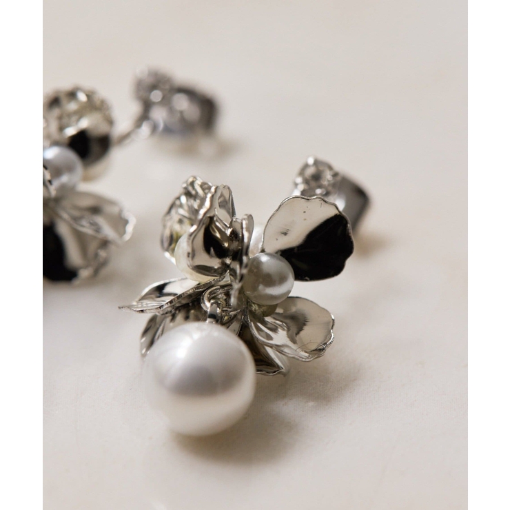【ear PAPILLONNER】ポンポンフラワーピアス | PAL GROUP OUTLET | 詳細画像9 