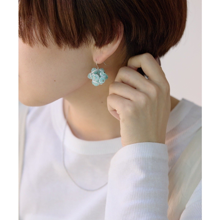 【ear PAPILLONNER】フラワーボールピアス | PAL GROUP OUTLET | 詳細画像5 