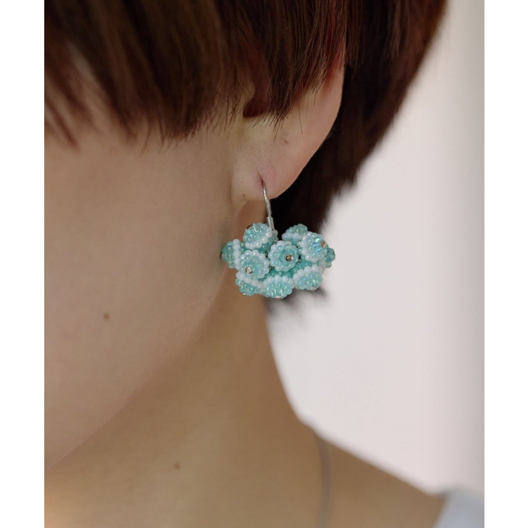 【ear PAPILLONNER】フラワーボールピアス | PAL GROUP OUTLET | 詳細画像7 