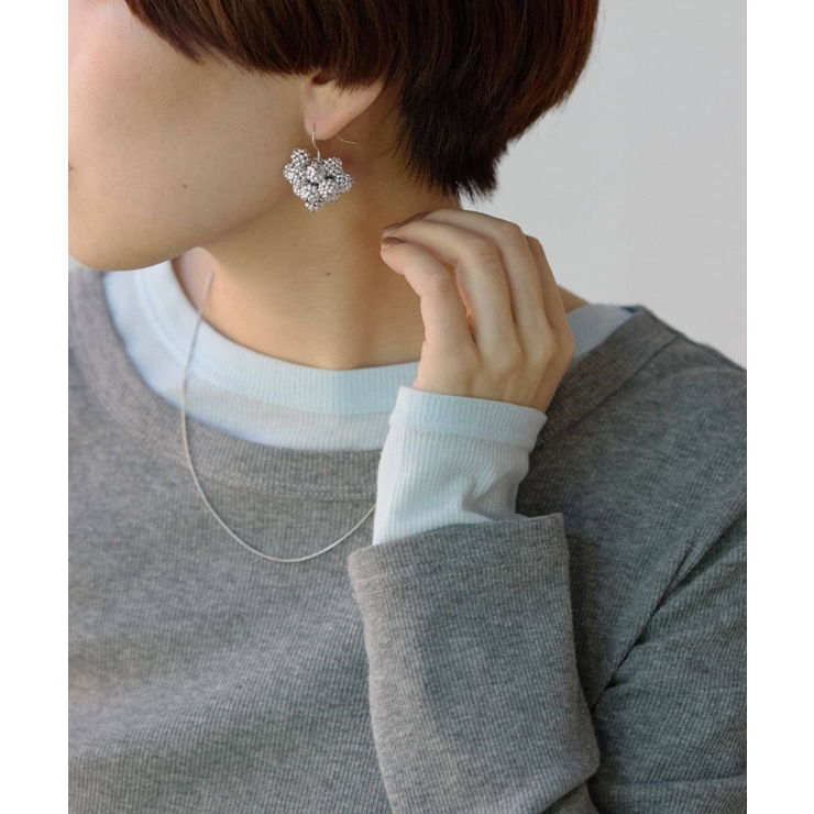 【ear PAPILLONNER】フラワーボールピアス | PAL GROUP OUTLET | 詳細画像11 