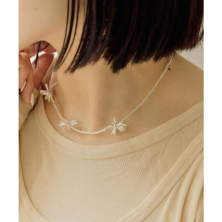 CRY | 【ear PAPILLONNER】花火ビーズネックレス | PAL GROUP OUTLET