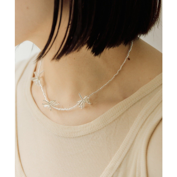 【ear PAPILLONNER】花火ビーズネックレス | PAL GROUP OUTLET | 詳細画像9 