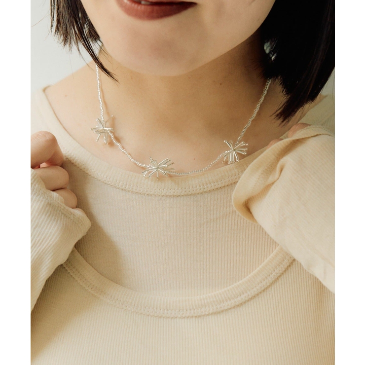 【ear PAPILLONNER】花火ビーズネックレス | PAL GROUP OUTLET | 詳細画像8 