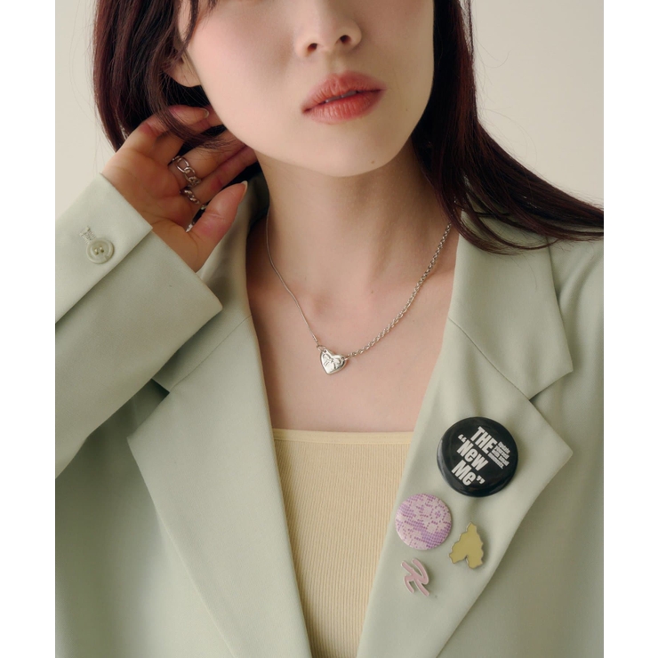 【Kastane】fiw.ハートリボンネックレス | PAL GROUP OUTLET | 詳細画像1 