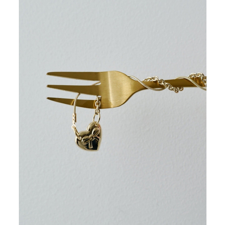 GLD | 【Kastane】fiw.ハートリボンネックレス | PAL GROUP OUTLET