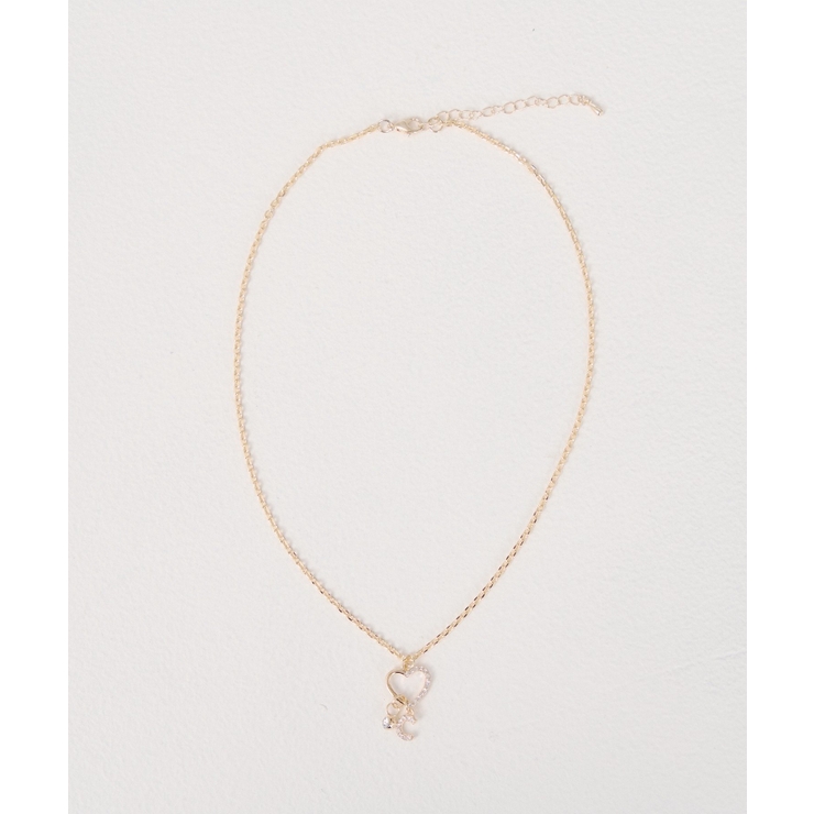 GLD | 【Chico】アソートビジュー付ネックレス | PAL GROUP OUTLET