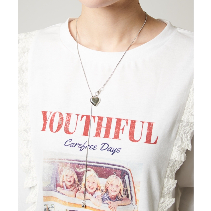 SLV | 【w closet】ハートチョーカーネックレス | PAL GROUP OUTLET