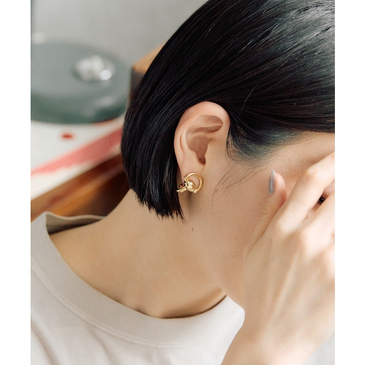 【ear PAPILLONNER】ホースビットイヤリング | PAL GROUP OUTLET | 詳細画像6 